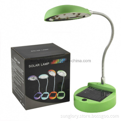 Solar Book Light with USB Port for Reading